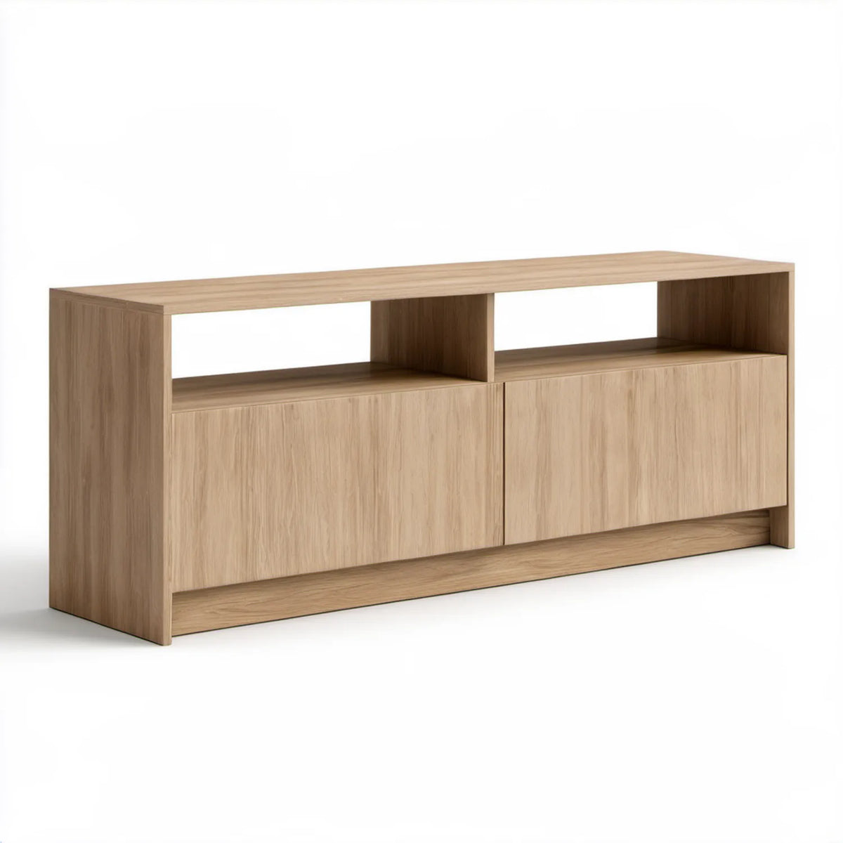 Szafka RTV dąb sonoma 160 x 40 x 70 cm z laminowanej płyty wiórowej